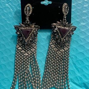 Noir Statement Earrings